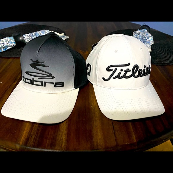 Titleist and Cobra Golf Caps, NWT